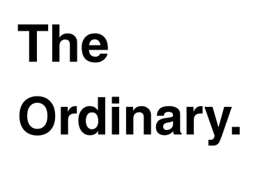 The Ordinary(ジオーディナリー)@渋谷/アットコスメ東京*美容部員