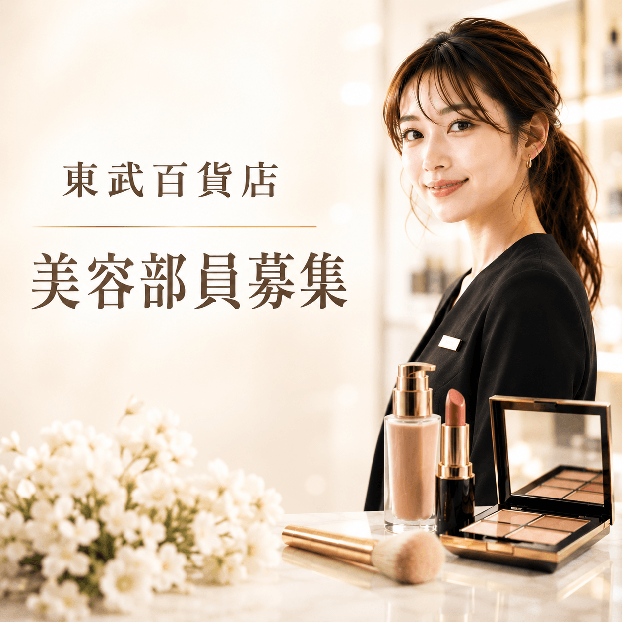 【百貨店雇用】東武百貨店＠船橋＊Jo Malone London(ジョーマローンロンドン)＊フレグランス販売員
